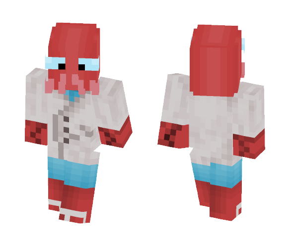 Dr. Zoidberg ( Futurama ) - Male Minecraft Skins - image 1