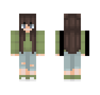 Cute Tumblr girl (REMADE) - Cute Girls Minecraft Skins - image 2