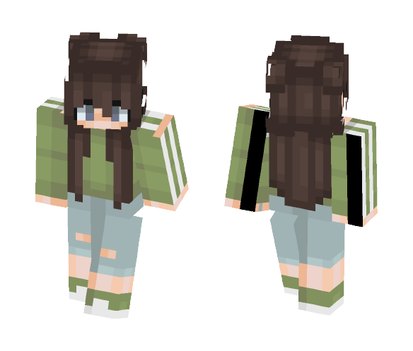 Cute Tumblr girl (REMADE) - Cute Girls Minecraft Skins - image 1