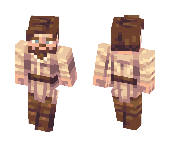 Get obi-wan kenobi Minecraft Skin for Free. SuperMinecraftSkins