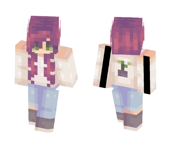 Made of Glass - Female Minecraft Skins - image 1