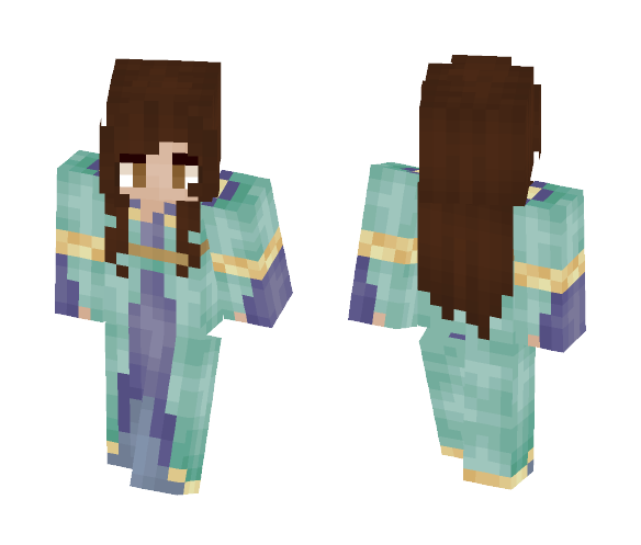 ⊰ Medea Crystal Clothes ⊱ - Female Minecraft Skins - image 1