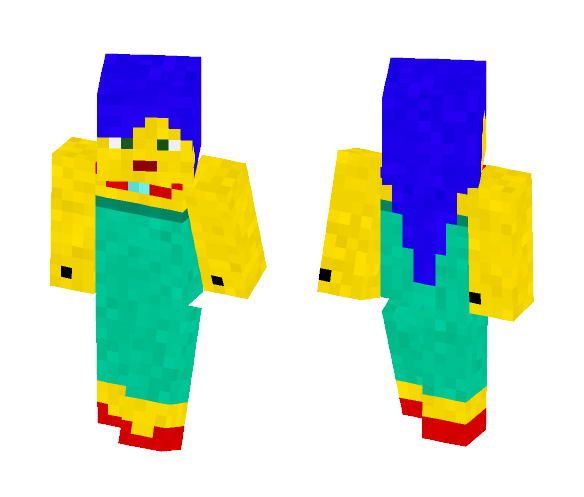 Marge Simpson - Female Minecraft Skins - image 1