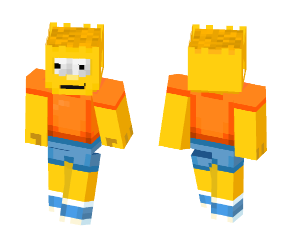 The Simpson - Bart Simpson - Male Minecraft Skins - image 1
