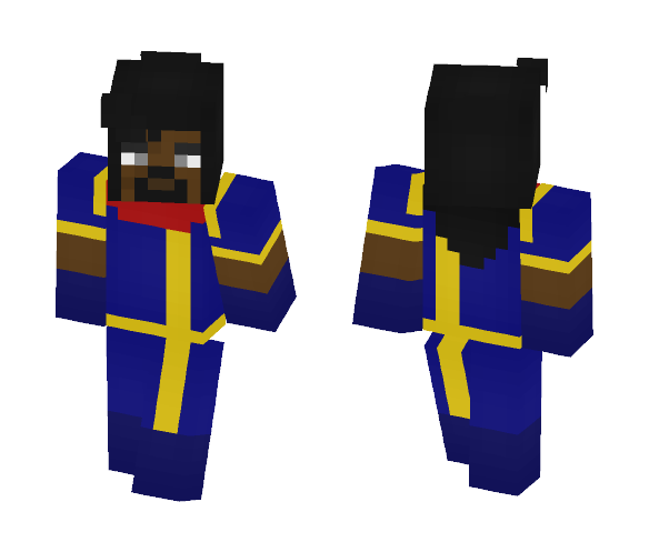 Bishop (Lucas) (Marvel) - Comics Minecraft Skins - image 1