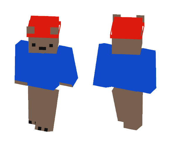 Paddington Bear - Male Minecraft Skins - image 1