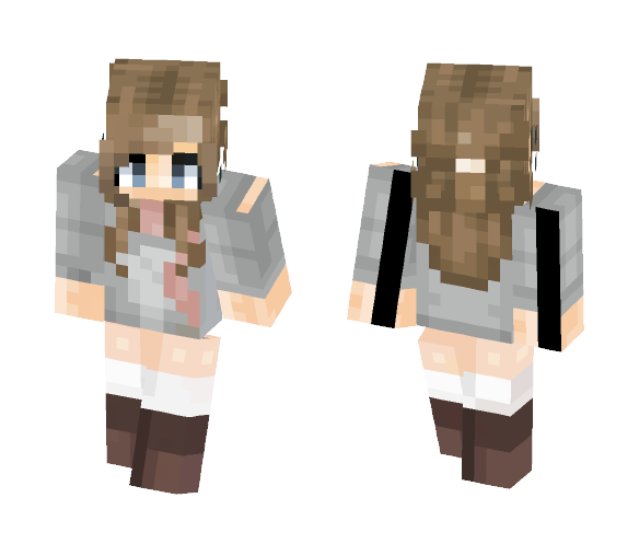Restart (OC) - Female Minecraft Skins - image 1