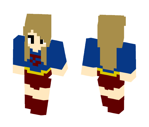 Supergirl: CW - MrFlameYT - Female Minecraft Skins - image 1