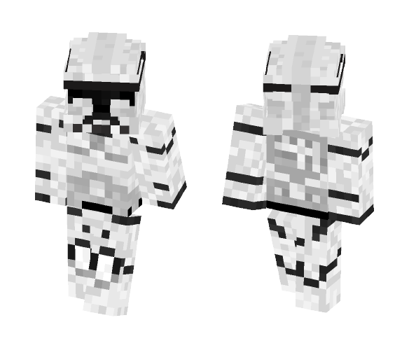 Clone Trooper Phase 2 - Male Minecraft Skins - image 1