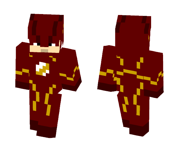 Flash: CW - MrFlameYT - Comics Minecraft Skins - image 1