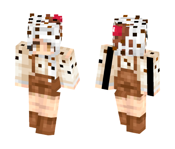 I Scream Cone - Female Minecraft Skins - image 1