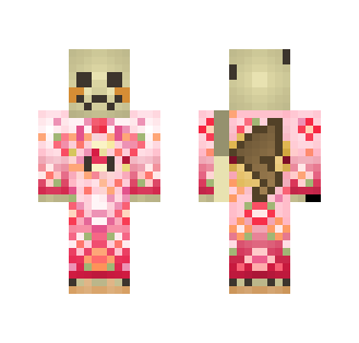 Shamisen Clan! (Pink) Kimono