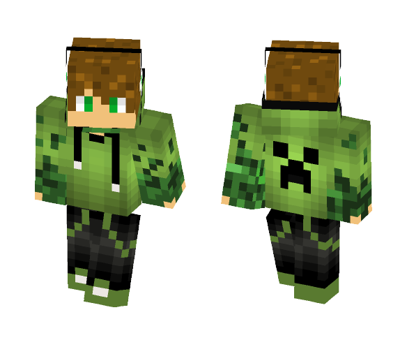 Creeper Boy - Boy Minecraft Skins - image 1