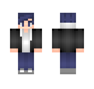 Blue Hair Skater - Male Minecraft Skins - image 2