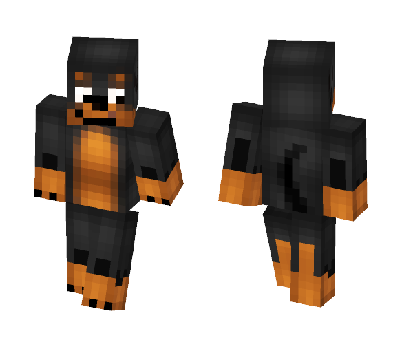 Donut the dog - Dog Minecraft Skins - image 1