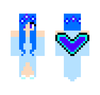 blue Angel {Cherry} - Female Minecraft Skins - image 2