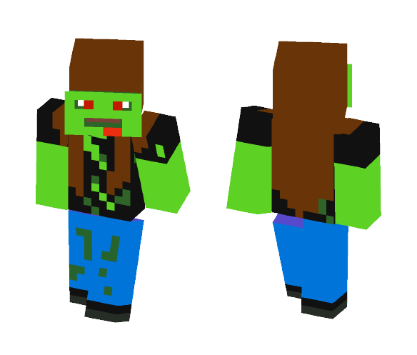 zombie girl - Girl Minecraft Skins - image 1