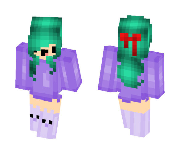 ~ItsPix~ First skin! - Female Minecraft Skins - image 1