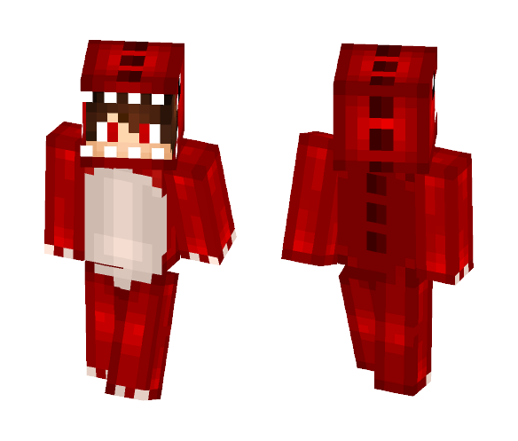 dino red - Male Minecraft Skins - image 1