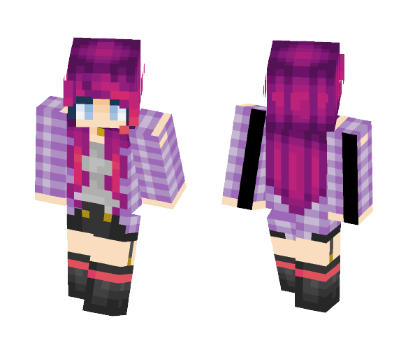Jazzy~ Improved!! (OC) - Female Minecraft Skins - image 1