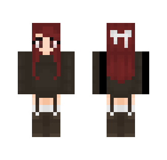 Brown and Red~ - Female Minecraft Skins - image 2