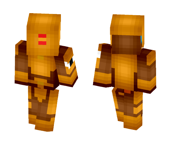 Fire warrior Tau - Warhammer40000 - Male Minecraft Skins - image 1