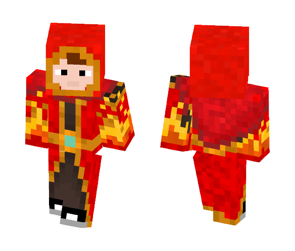 Fire Mage [Plazma] - Male Minecraft Skins - image 1