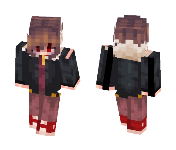 StoryFell Chara - Female Minecraft Skins - image 1