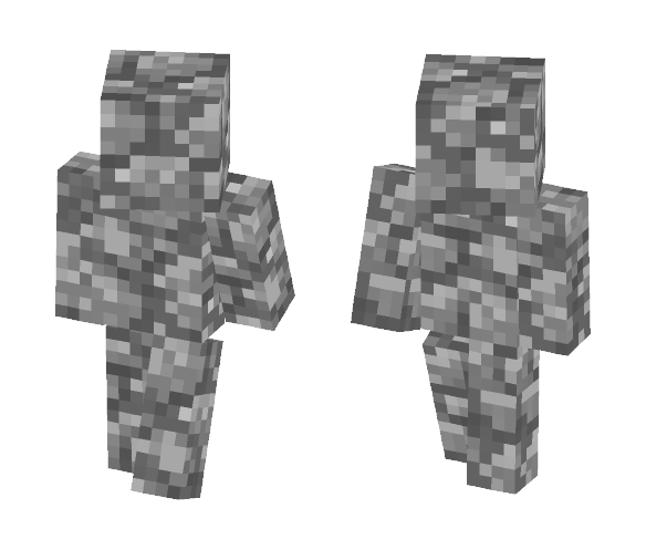 Cobblestone - Male Minecraft Skins - image 1