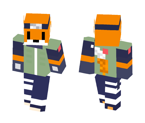 Shinobi Fox - Male Minecraft Skins - image 1