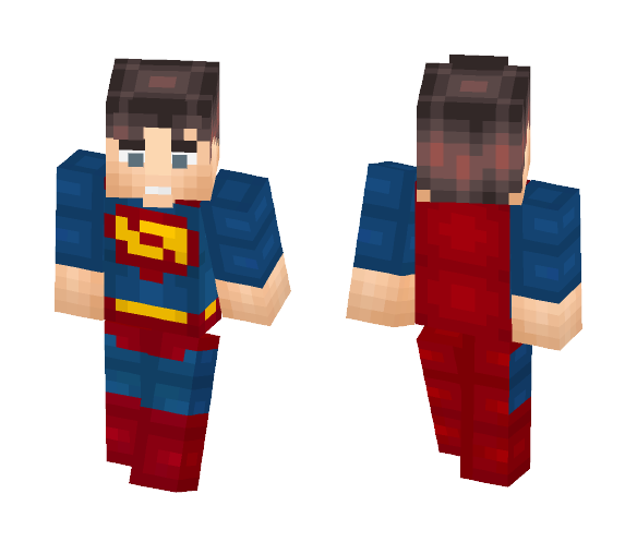 Superman ( Classic ) - Male Minecraft Skins - image 1