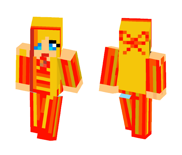 fire princess - Female Minecraft Skins - image 1