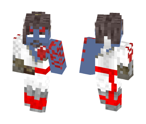 Demon Hanzo - Male Minecraft Skins - image 1