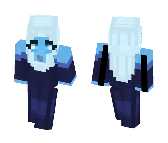 Blue Diamond ^-^ - Female Minecraft Skins - image 1