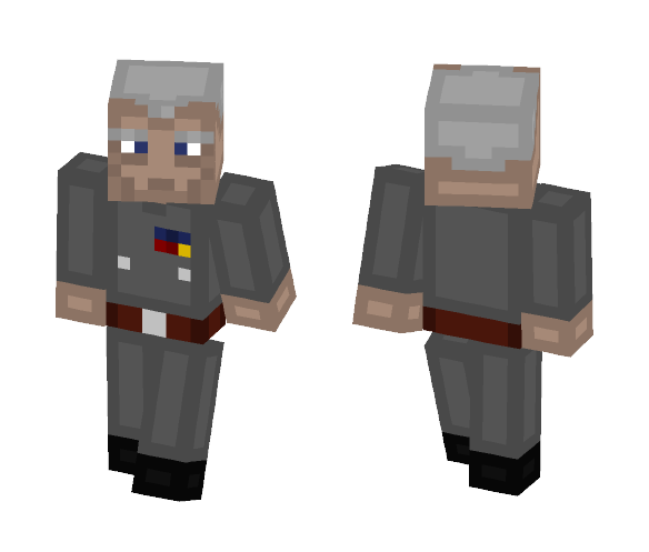Grand Moff Tarkin | Star Wars - Male Minecraft Skins - image 1