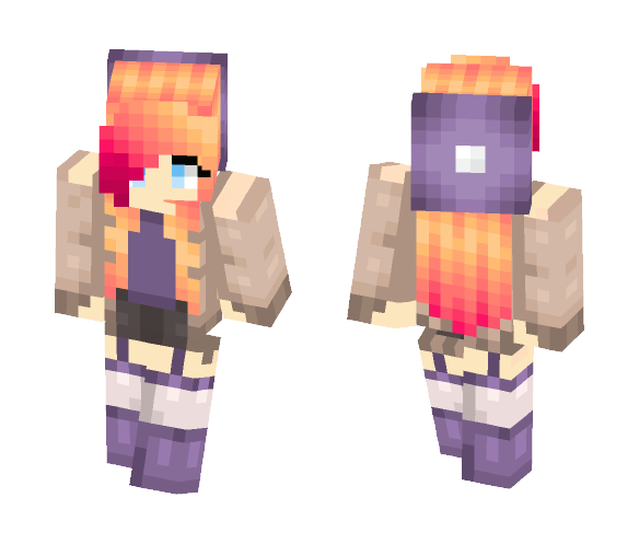 Camoren Coal - Female Minecraft Skins - image 1