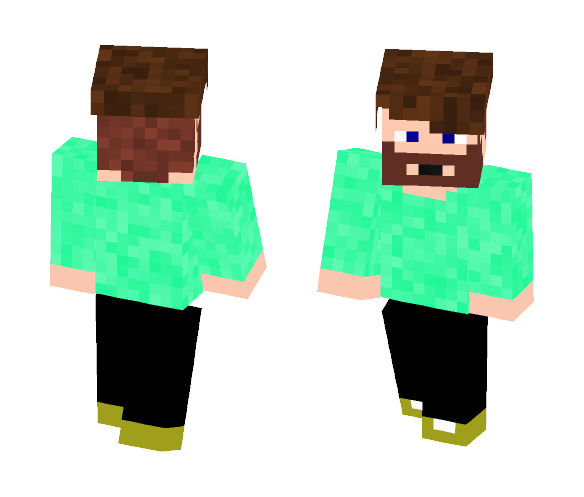 Backwards Bob - Male Minecraft Skins - image 1