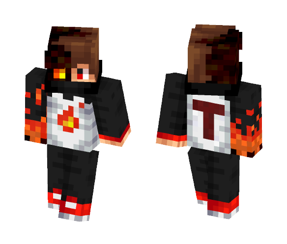Soiley [Letter T ] - Male Minecraft Skins - image 1