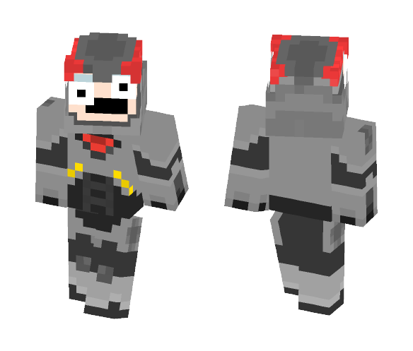 Rick in purge robot outfit - Male Minecraft Skins - image 1