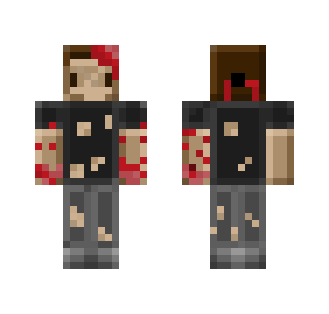 Death Zombie Steve - Male Minecraft Skins - image 2