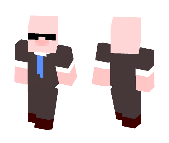 Business Pig - Male Minecraft Skins - image 1