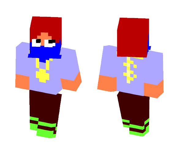Derpy Gangster - Male Minecraft Skins - image 1