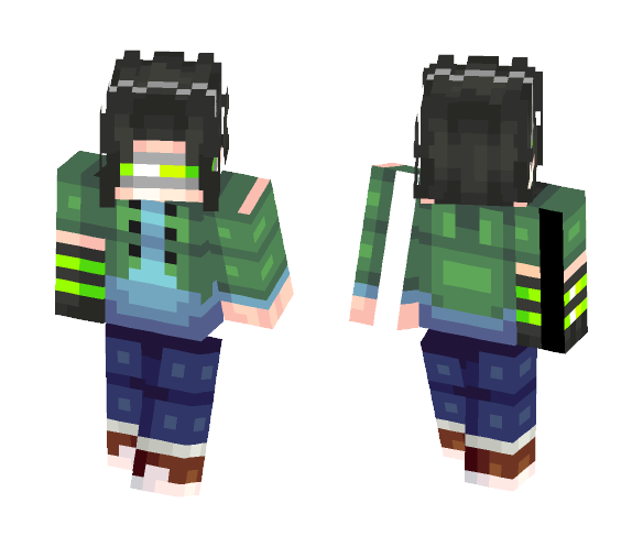 -(PVNK)- Im Back - Male Minecraft Skins - image 1