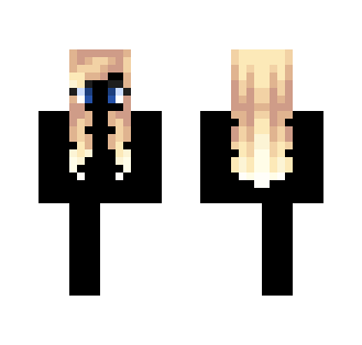 Blonde Ombré Hair Base - Female Minecraft Skins - image 2