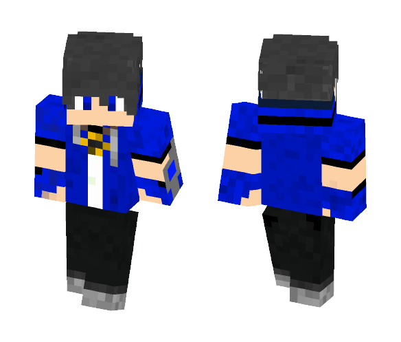 Blue boy xD - Boy Minecraft Skins - image 1
