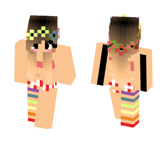 OBX Girl * - Girl Minecraft Skins - image 1
