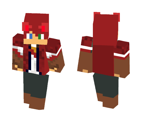 Red's Magi Skin - Male Minecraft Skins - image 1