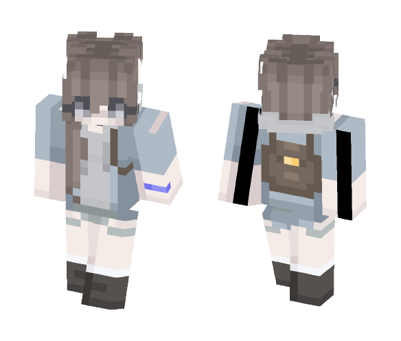 Going Camping in the summer!~ - Female Minecraft Skins - image 1