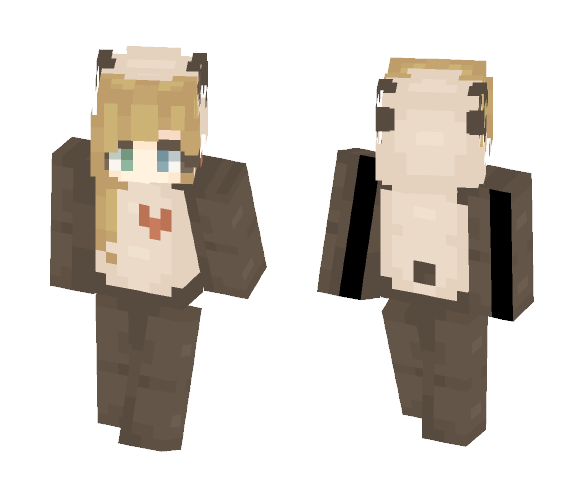 Panda - Mαcαrοη_ - Female Minecraft Skins - image 1