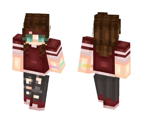 ★ pan and proud ★ - Female Minecraft Skins - image 1